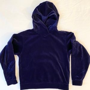 The Kooples Sport Velvet Hoodie